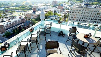 cincinnati rooftop honeymoon ohio romantic residence inn downtown packages vacations excellent terrace