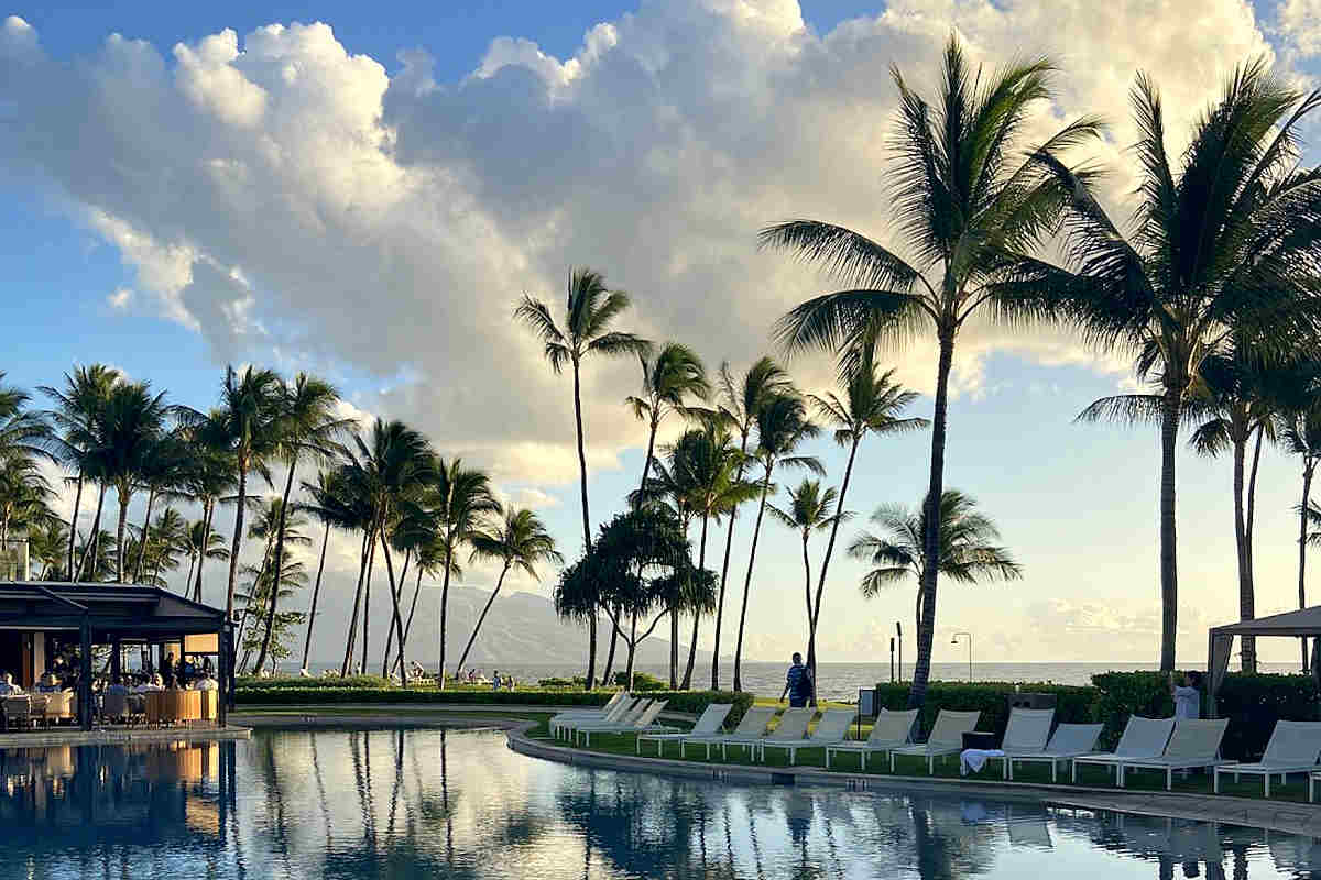 Oceanfront Pool at the Andaz Maui Wailea Resort