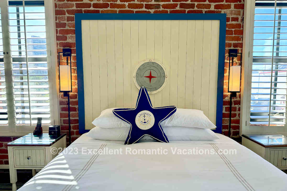 King Bed One Bedroom Suite at the Argonaut Hotel in San Francisco, CA