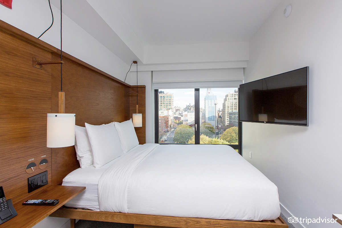 City View Queen Room at the Arlo Soho Hotel, NYC
