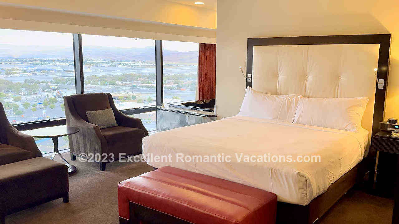 Luxury Jetted Tub Suite at the Atlantis Resort in Reno, NV.