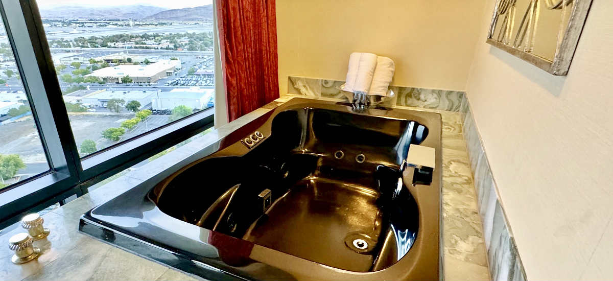 Jetted Tub Suite with a View at Atlantis Resort in Reno, NV