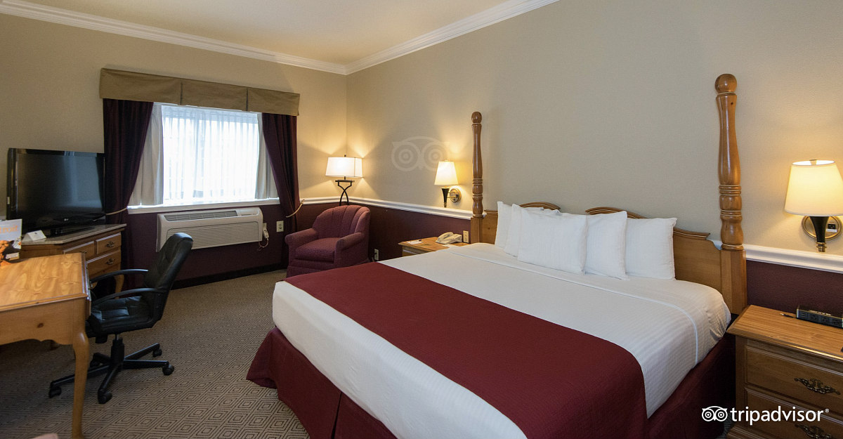 King Suite at the Best Western Greenfield Inn, Allen Park, Michigan