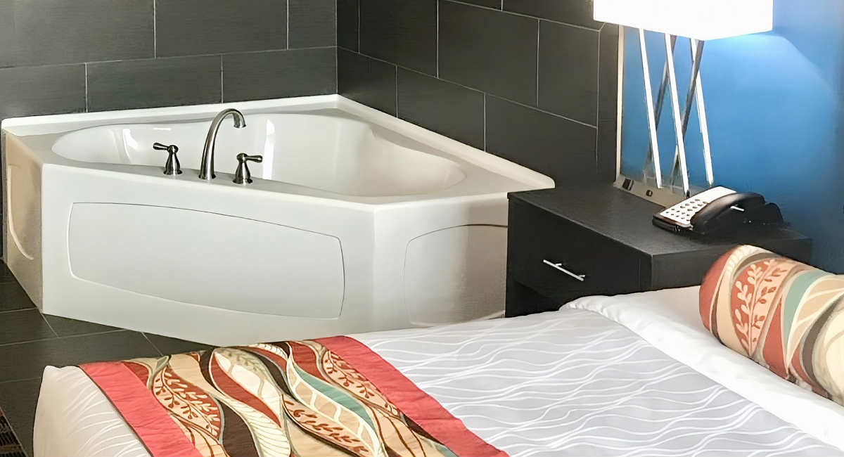 Corner Whirlpool Suite in a Suite at the Best Western Plus Tech Medical Center Inn, Lubbock TX