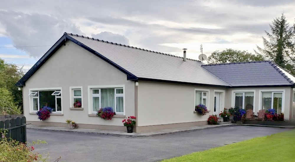 Outside View of the Blakehill House in County Mayo, Ireland