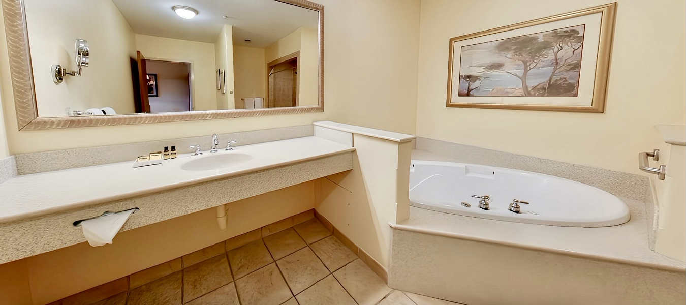 Jetted Tub in the Master Bath at Best Western Plus Waterbury Stowe, VT
