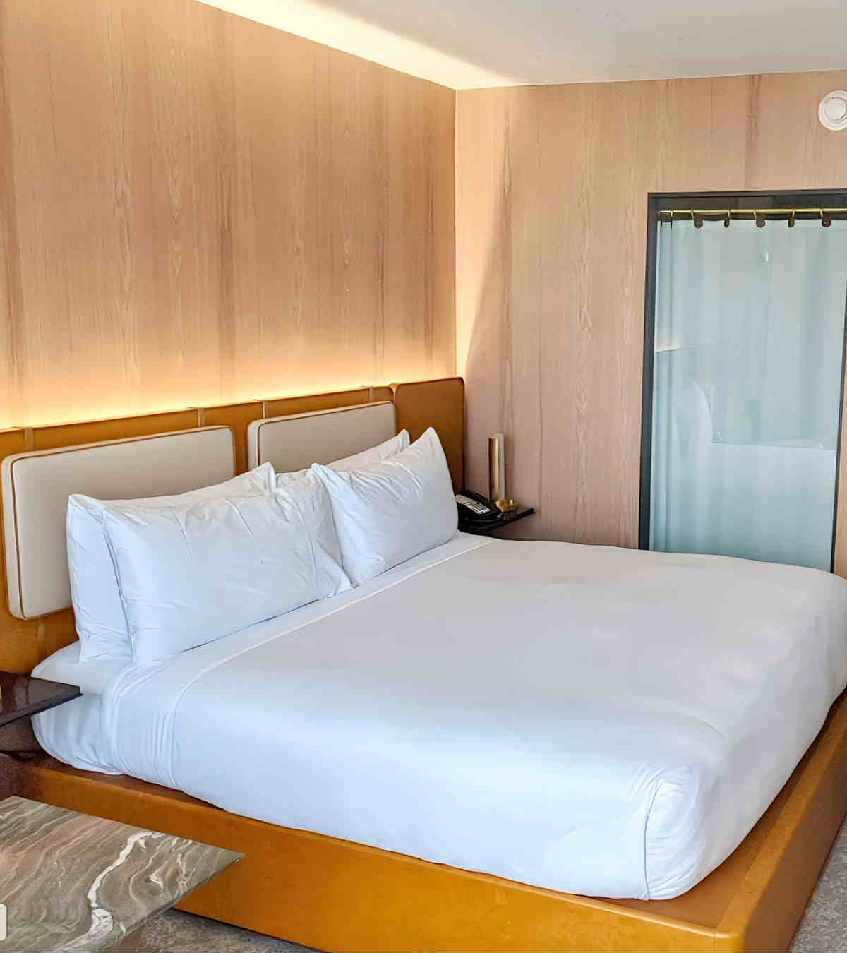 King Bed Room at the C. Baldwin Hotel in Houston, TX