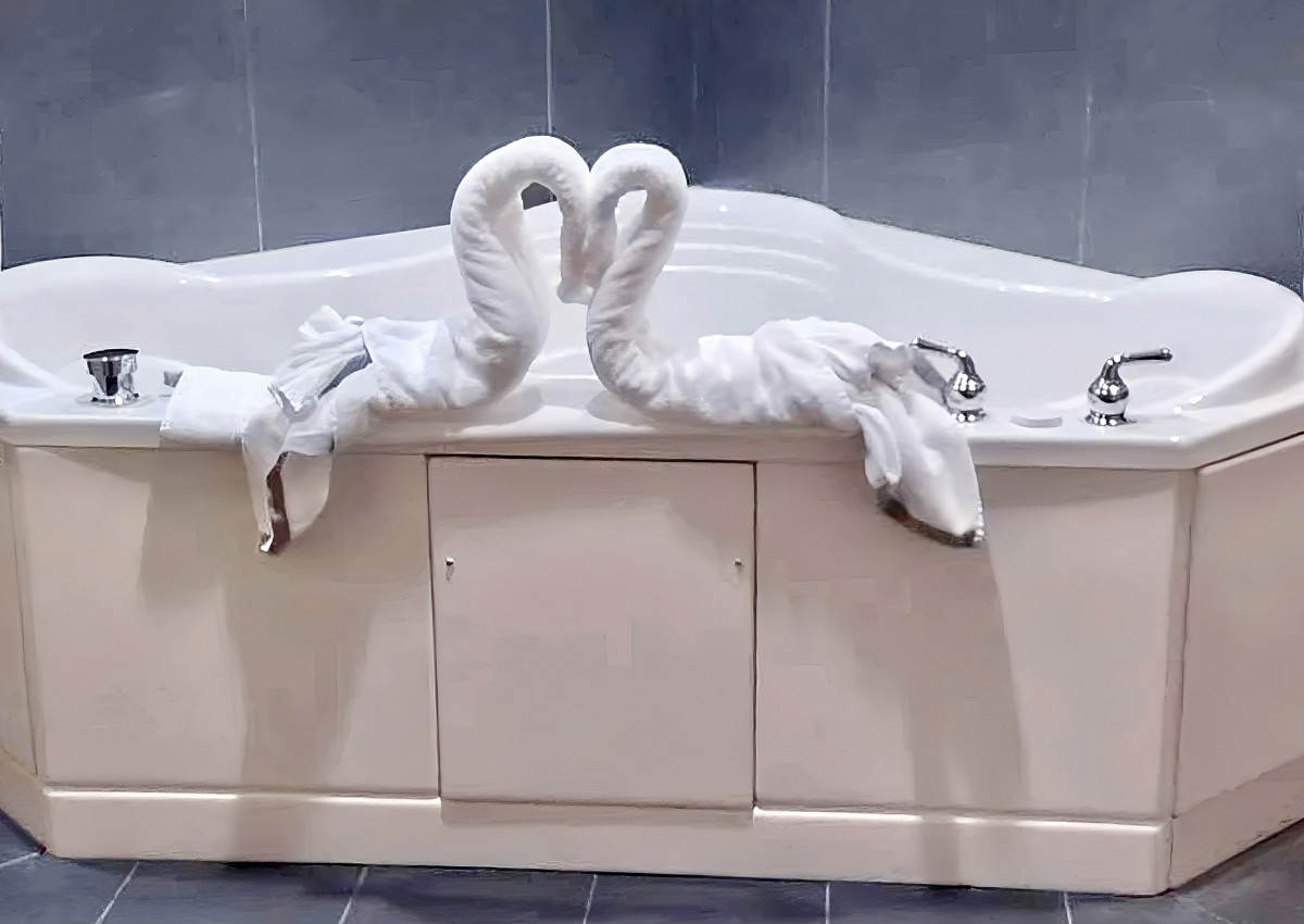 Jetted Tub for 2 in a Suite at Cambria Columbus-Polaris Hotel, OH