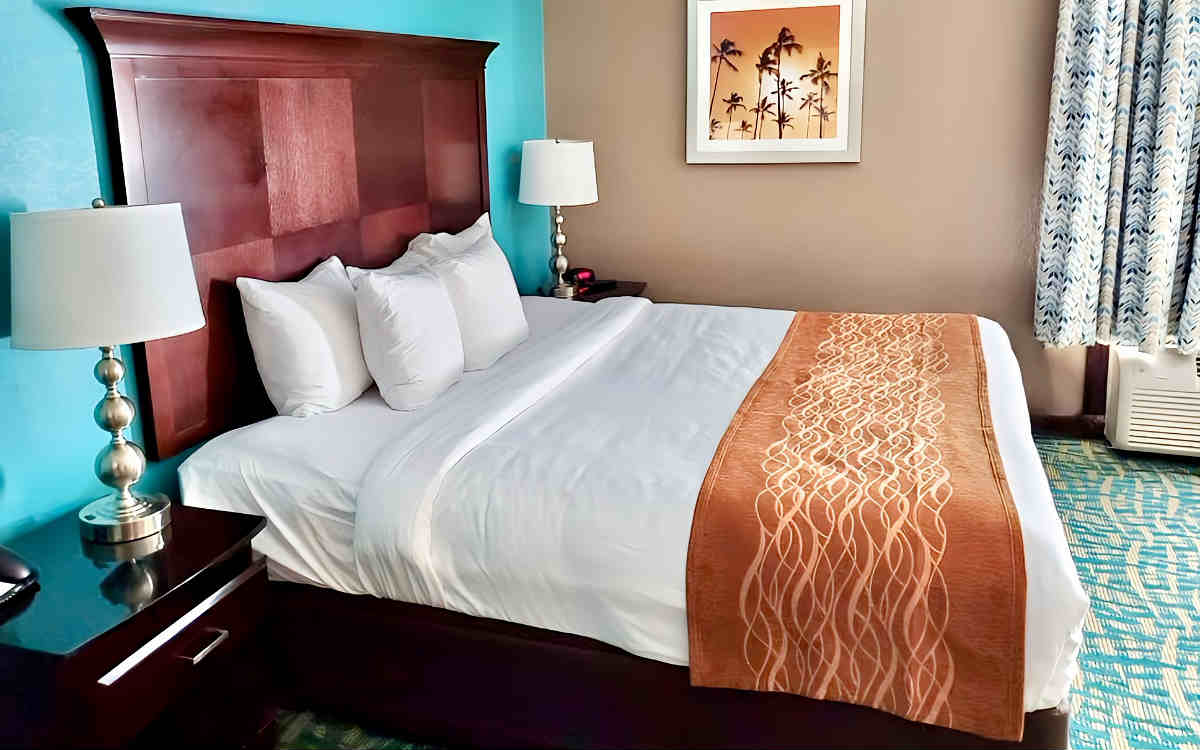 Bedroom with King Bed at Comfort Inn & Suites, Fort Lauderdale