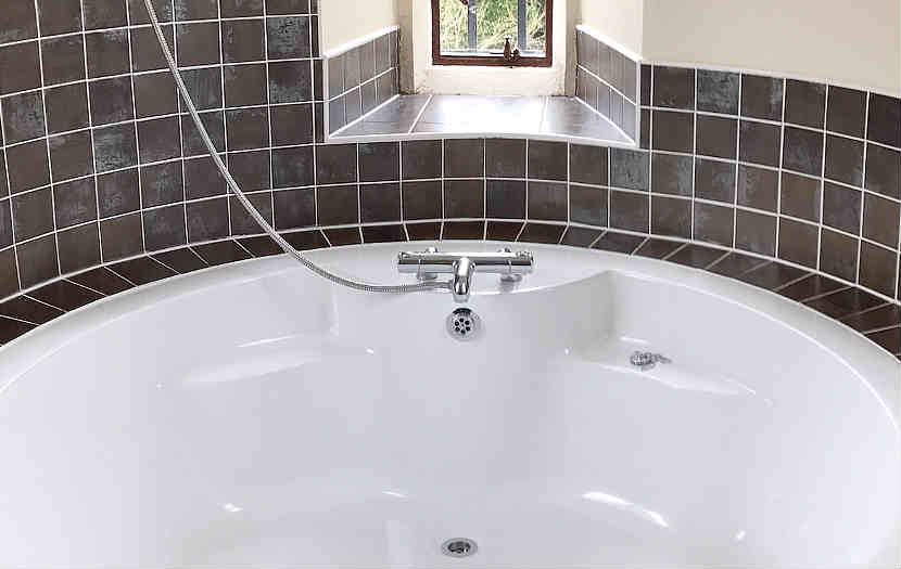 Spa Bath Suite in Barony Castle, Eddleston, Scotland