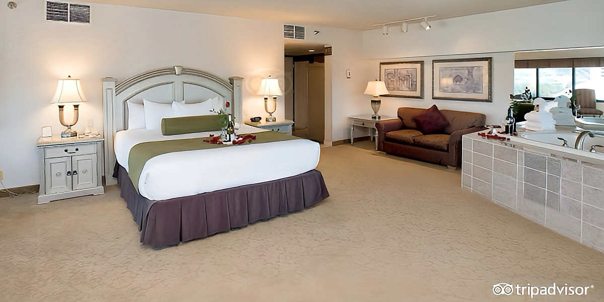 Spacious Hot Tub Suite at the Eldorado Hotel in Downtown Reno, NV