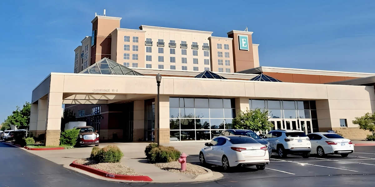 Outside View of Embassy Suites Hotel in Norman, Oklahoma