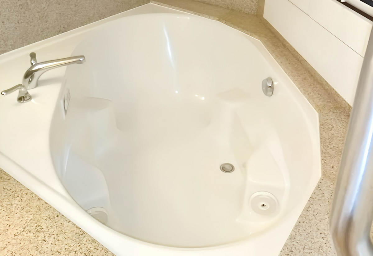 Spacious Whirlpool Bath in the Master Bath at Fairfield Inn & Suites, Edmond OK