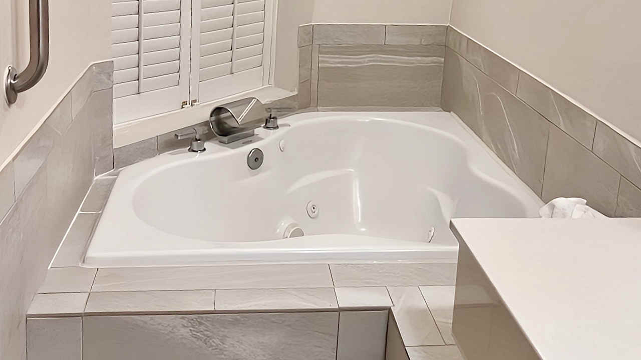 2-Person Whirlpool Tub in the Master Bath at Fairfield Inn & Suites, Reno-Sparks, Nevada