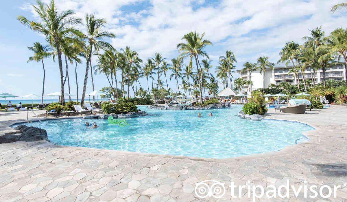 Fairmont Orchid Pool, Hawaii