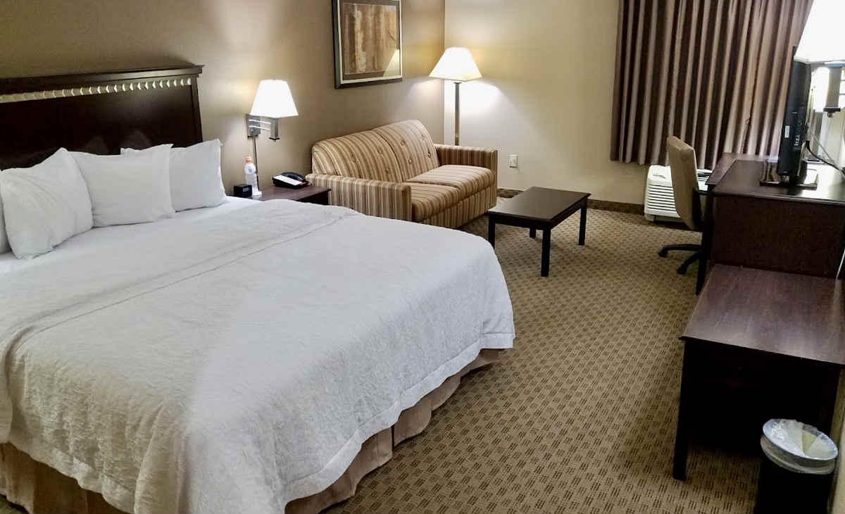 Romantic Room at the Hampton Inn, Olathe KS