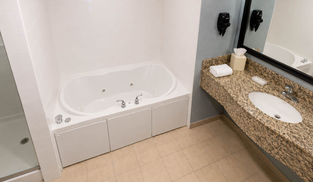 Jetted Tub Suite at the Hilton Garden Inn, Lynchburg VA