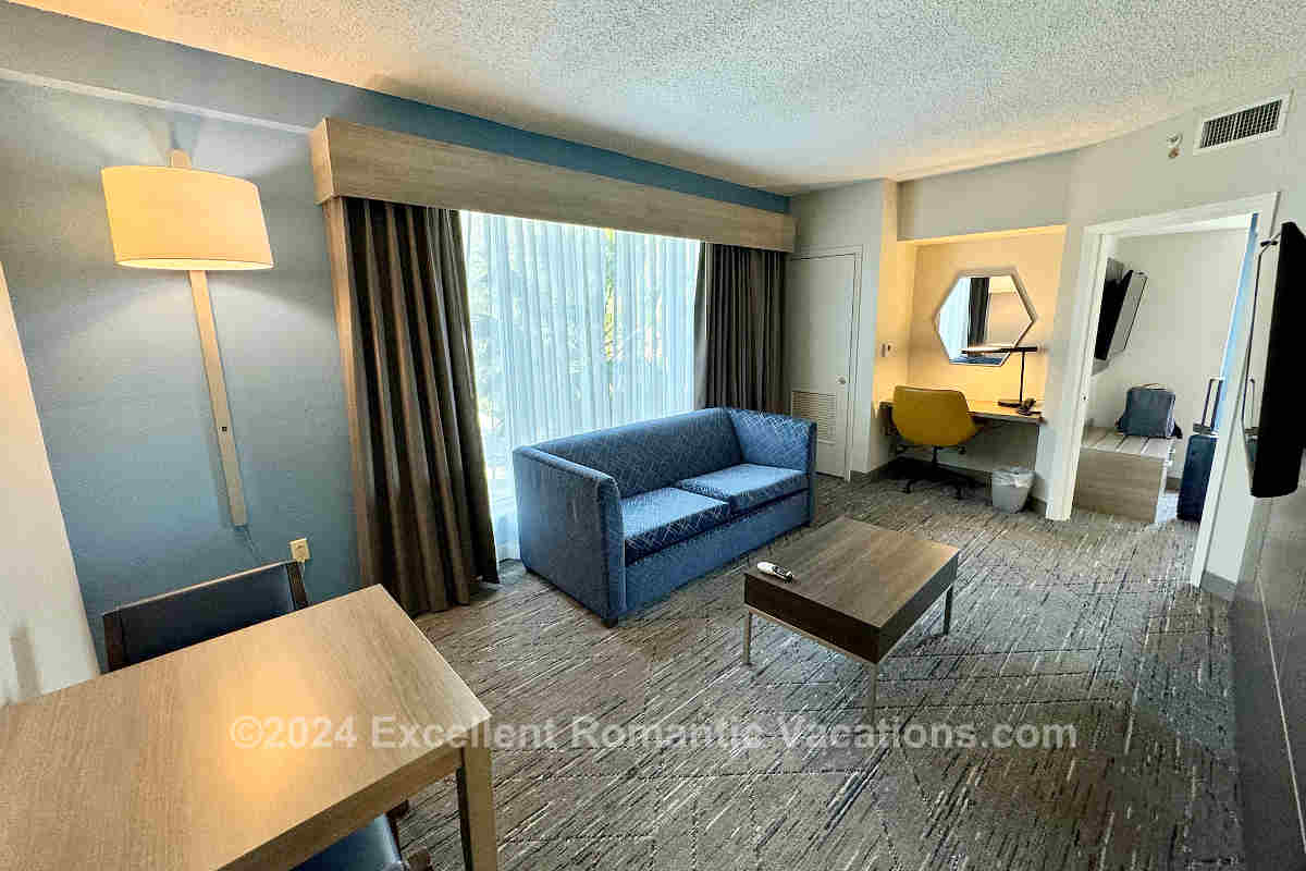 Suite with 2 Bedrooms, 2 King Beds and a Jetted Spa Tub at the Holiday Inn Express I-75 Bruce B. Downs, Tampa FL