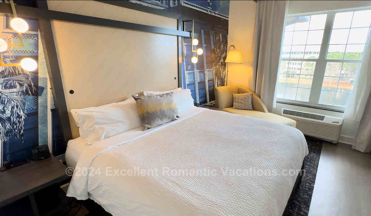 King Bed in a Jetted Tub Suite at Hotel Indigo Jacksonville Deerwood Park, Florida