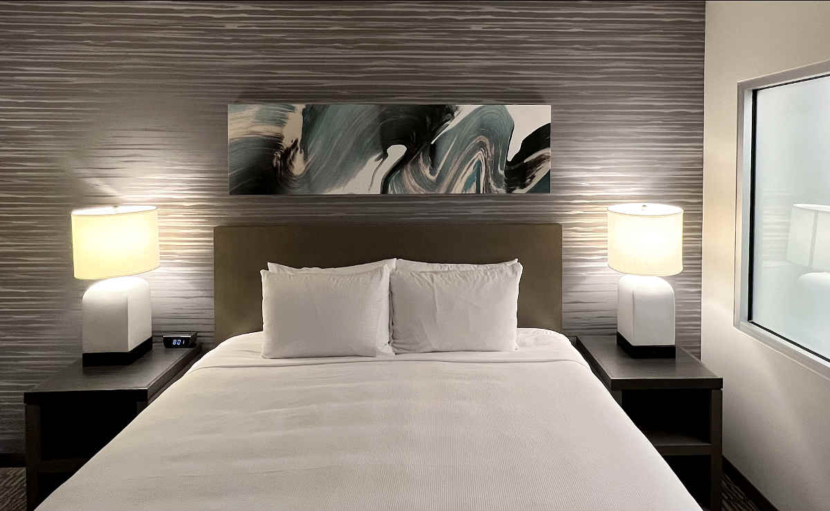 King Bed Suite at Hyatt House Winnipeg South