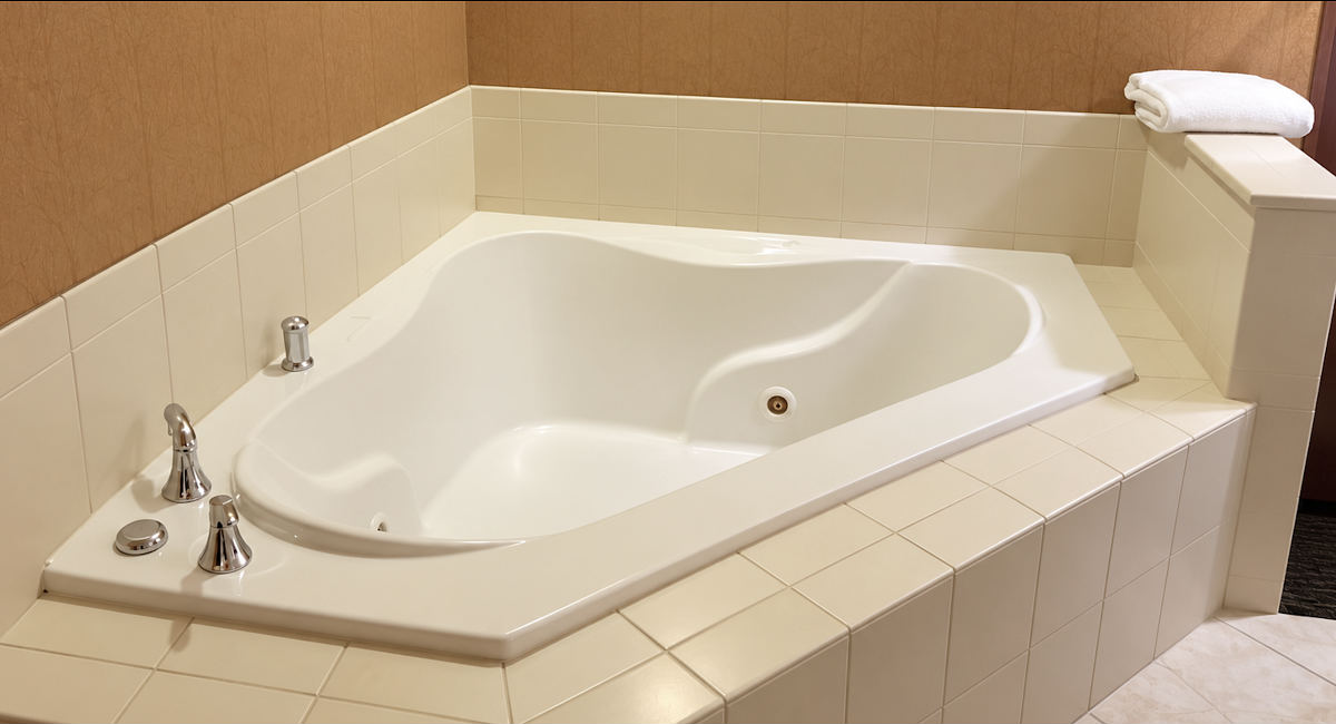 Private In-Room Whirlpool Tub at Springhill Suites Arundel Mills