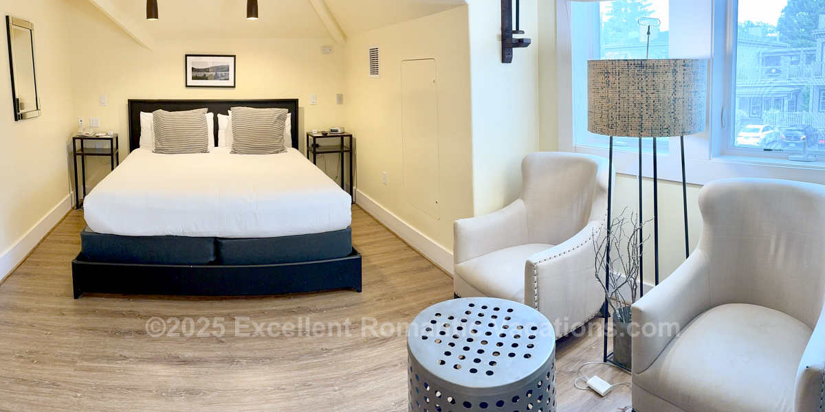 Beautiful Vintners Room with King Bed at the Inn at Sonoma, CA