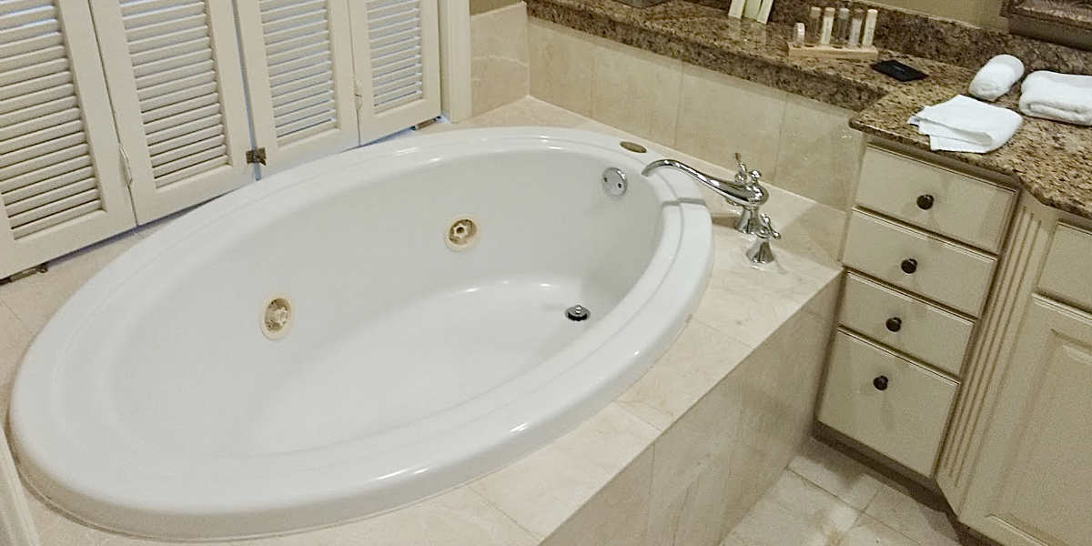 Spa Tub Suite at Bellasera Resort in Naples, Florida