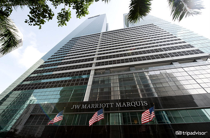 Downtown Miami Marriott Hot Tub Suite Hotel