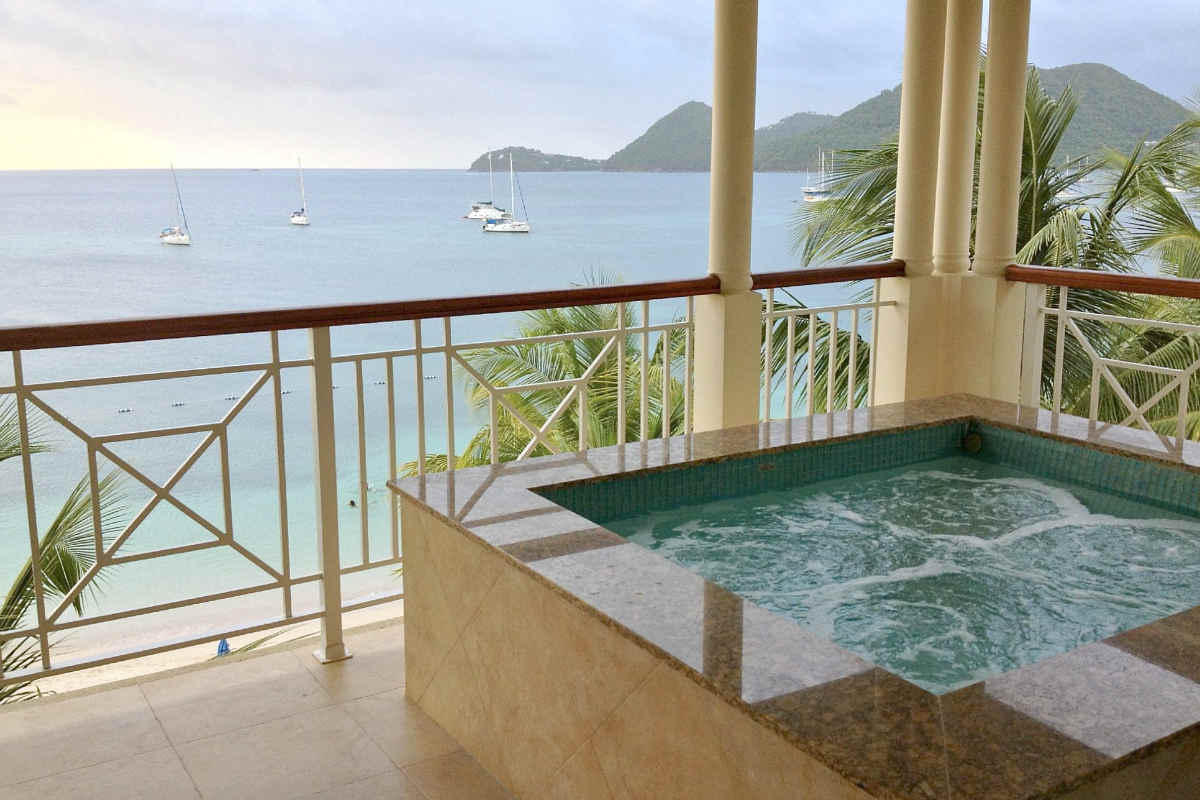 Plunge Pool Suite at Landings Resort & Spa, St. Lucia