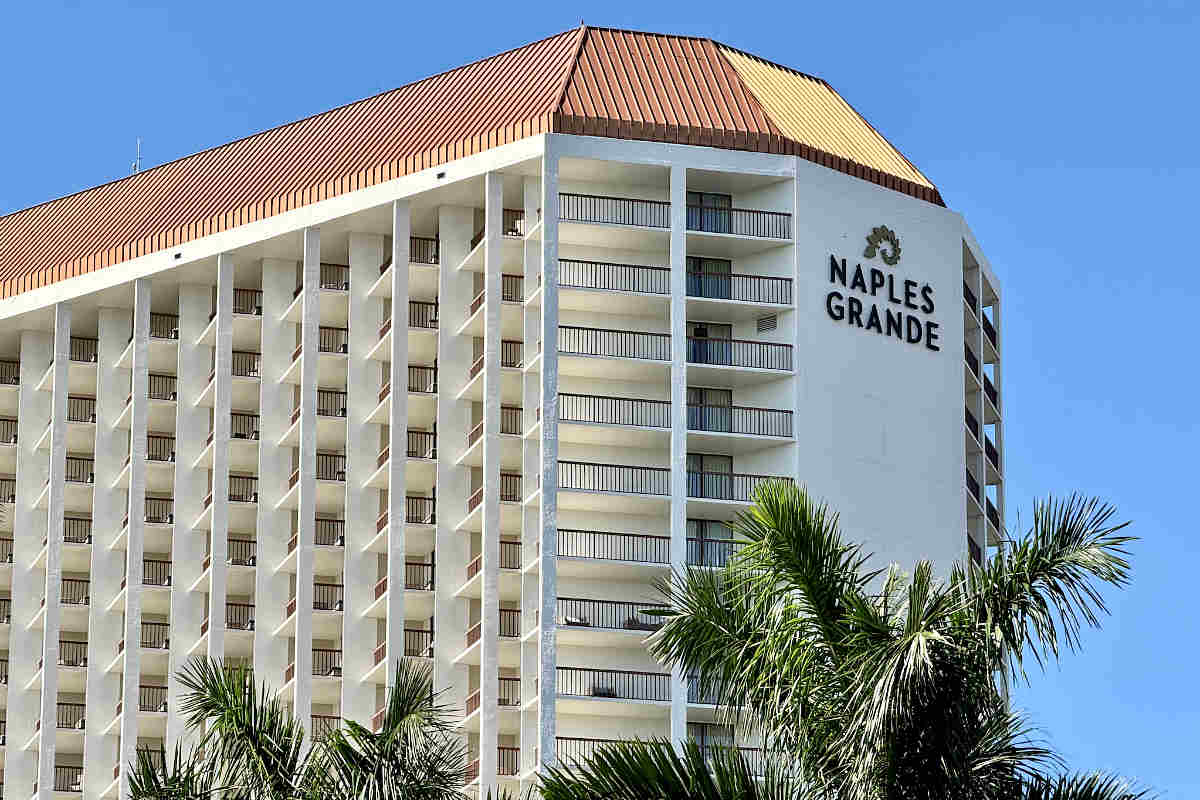 Sunny Day at Naples Grande Beach Resort, Naples FL
