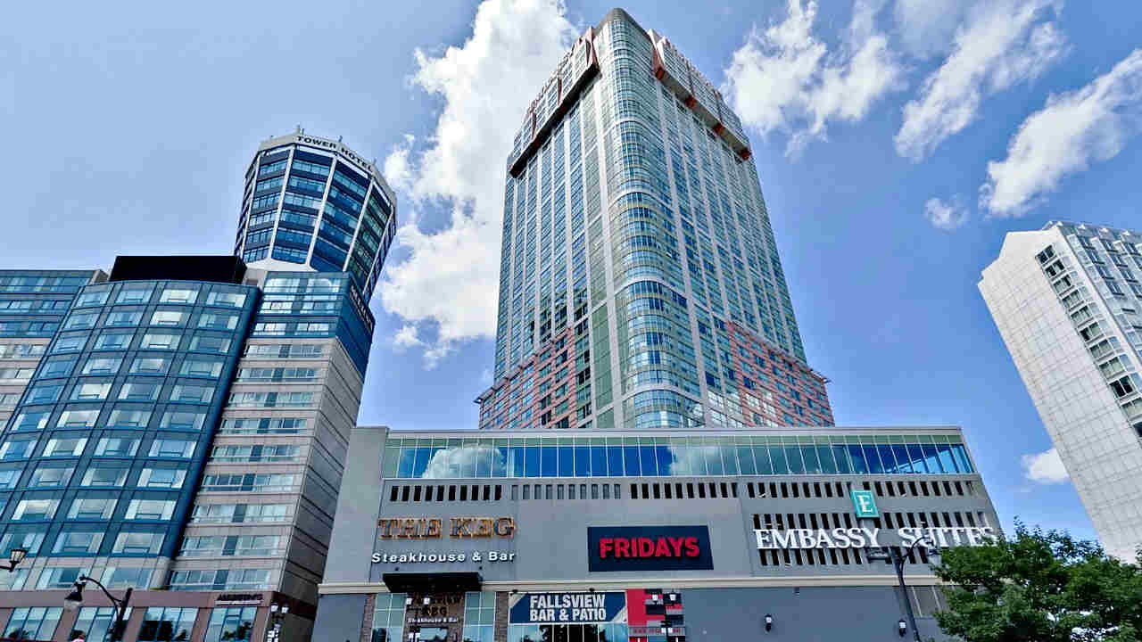 View of Embassy Suites Niagara Falls Fallsview