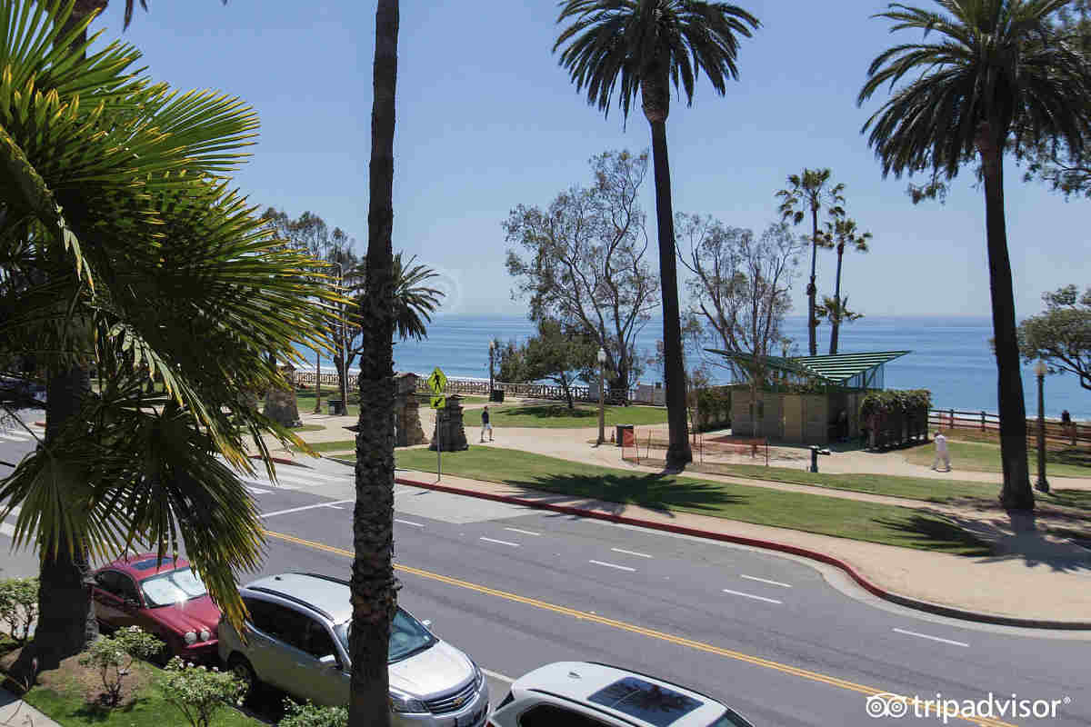 View of the Ocean from a Suite at Oceana Santa Monica Hotel