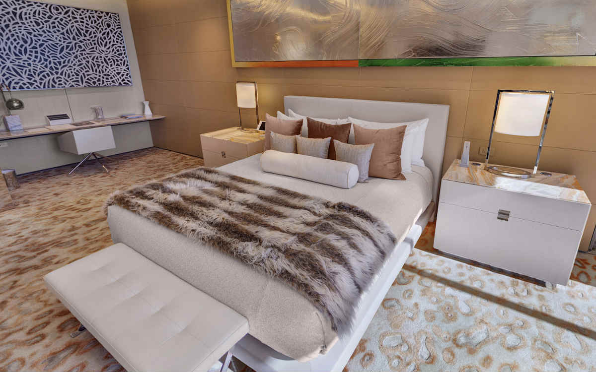 Romantic King Suite at the Palms in Las Vegas