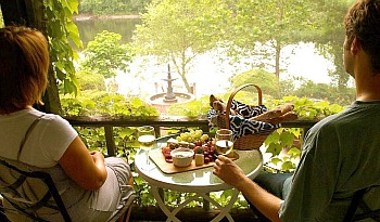 Romantic Picnic By the Delaware River