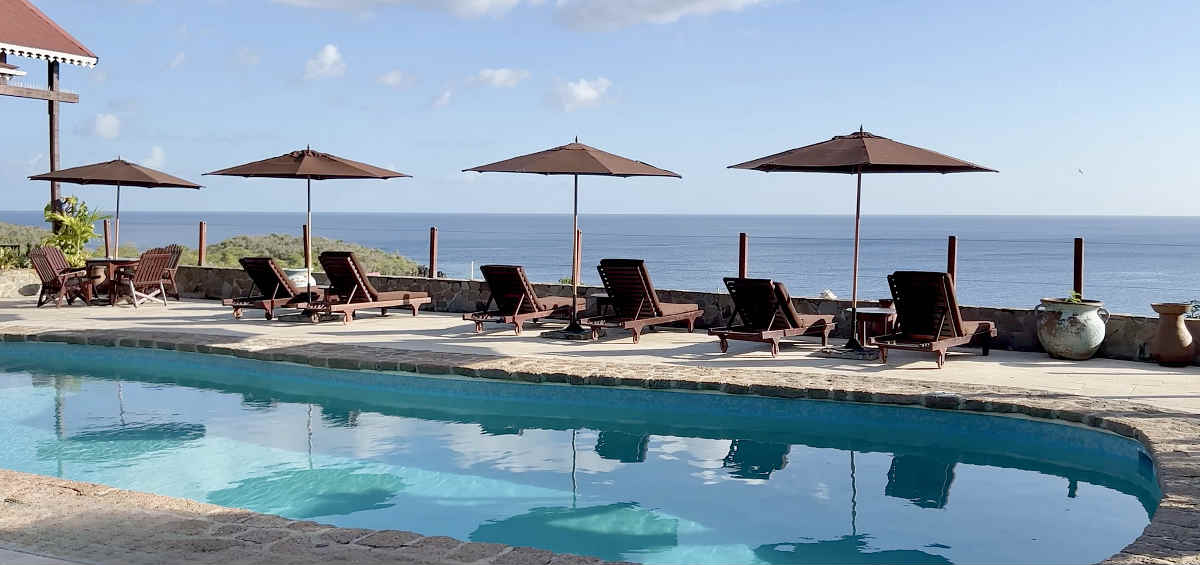 Pool with Ocean View at the Ti Kaye Resort, St. Lucia