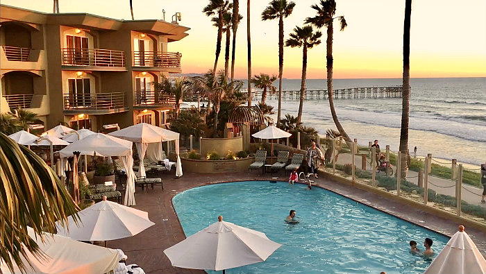Romantic San Diego CA Oceanfront Hotel