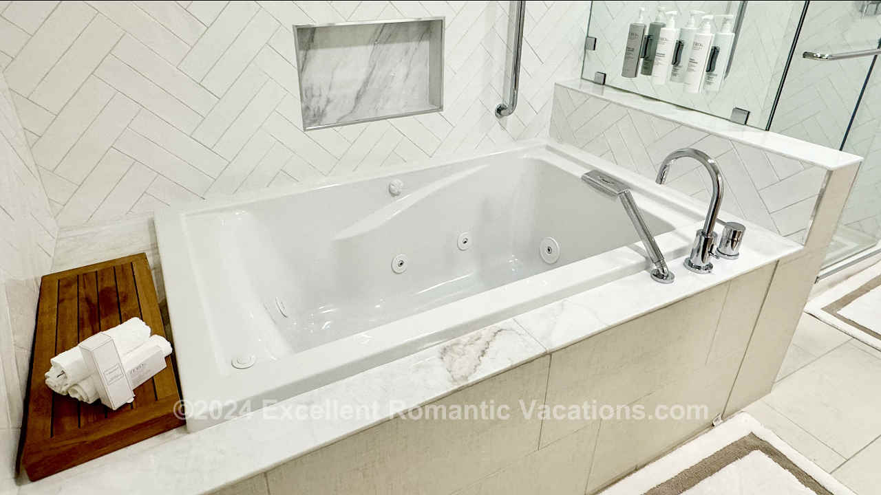 King Whirlpool Suite at Hampton Inn in Downtown Miami, Florida 