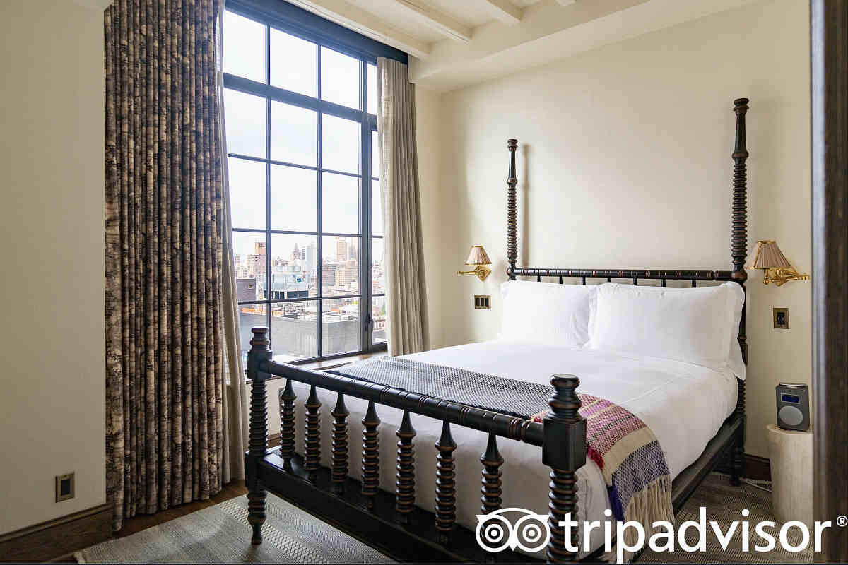 Romantic Room at the Ludlow Hotel in NYC