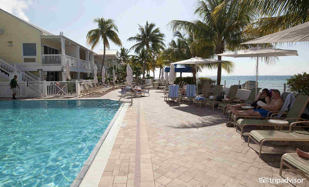 Pool at the Southernmost Beach Resort in Key West, Florida