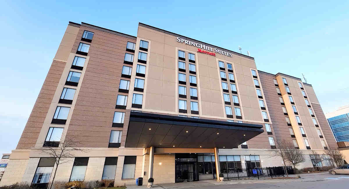 Outside View of Springhill Suites Toronto Vaughan