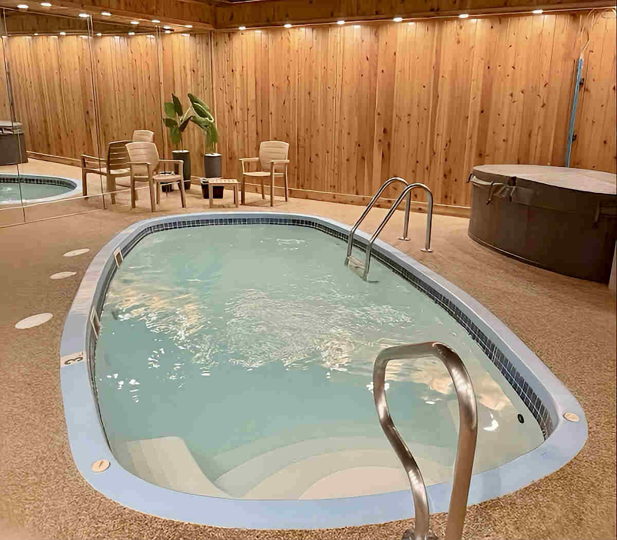Private Pool Suite, Sybaris Pool Suites in Mequon, Wisconsin