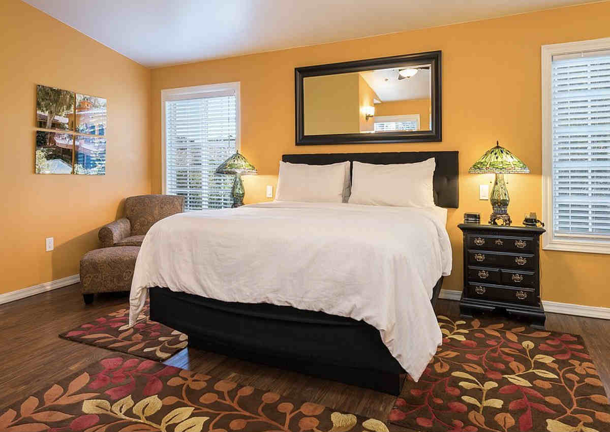 Romantic King Bed Suite at the Sycamore Resort, San Luis Obispo, CA