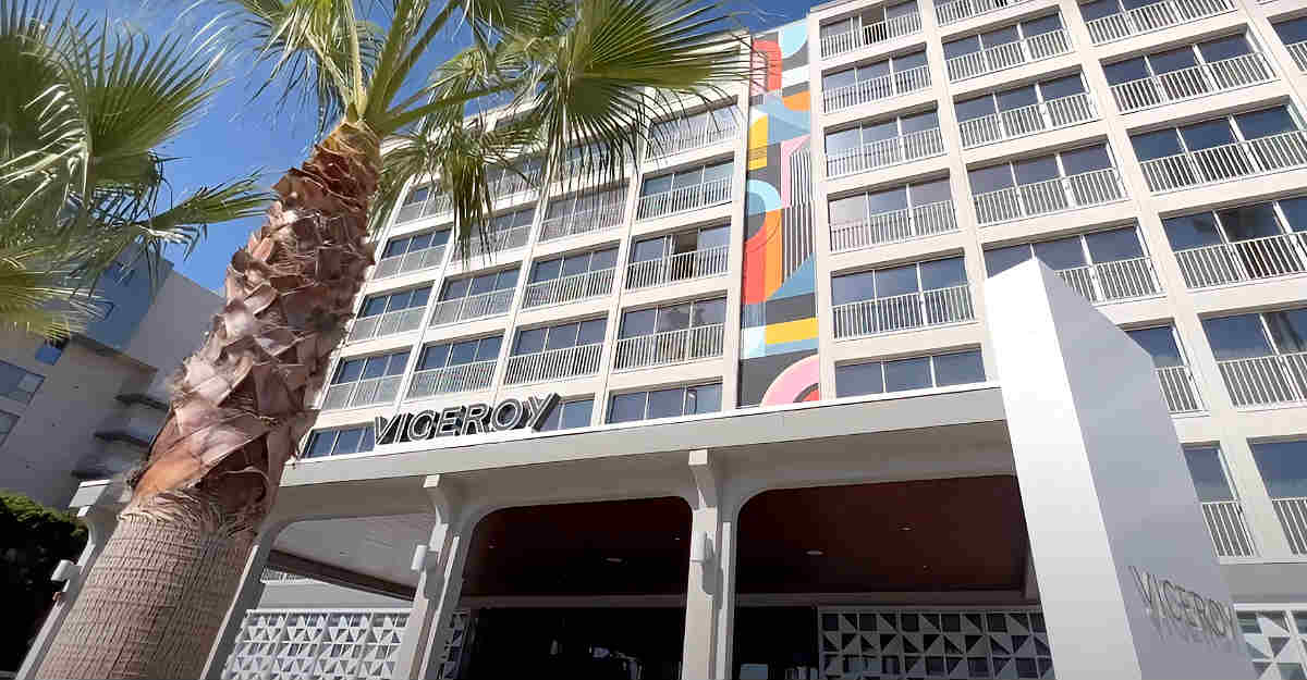 Photo of the Outside of the Viceroy Hotel in Santa Monica, CA