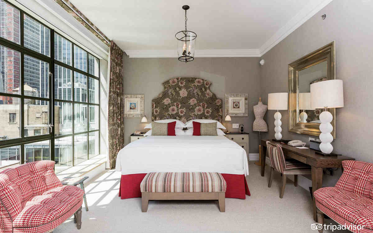 Gorgeous Suite with King Bed and the Luxury Whitby Hotel in NYC.