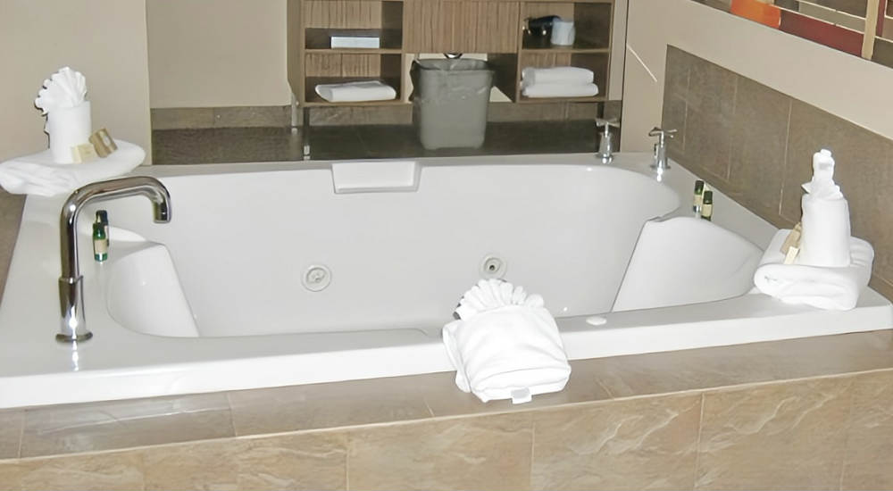 In-Suite Hot Tub at the Woodlands Resort, Wilkes Barre PA